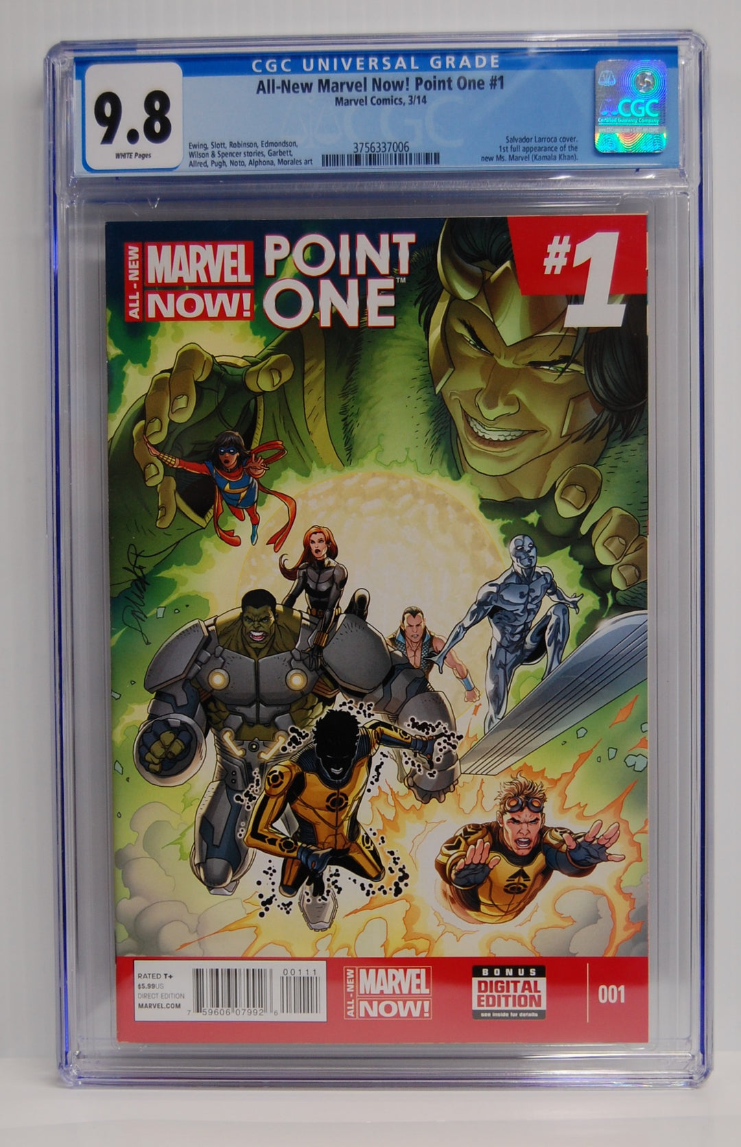 All New Marvel Now! Point One #1 - CGC 9.8