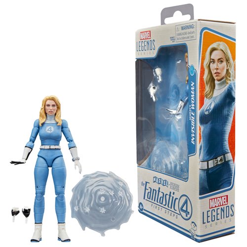 The Fantastic Four: First Steps Marvel Legends Series Invisible Woman Sue Storm 6-Inch Action Figure