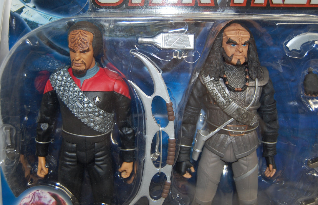 Star Trek: Deep Space Nine - Chancellor Gowron & Lieutenant Commander Worf 2pk