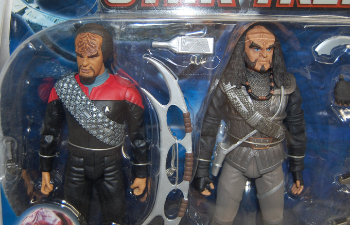 Star Trek: Deep Space Nine - Chancellor Gowron & Lieutenant Commander Worf 2pk
