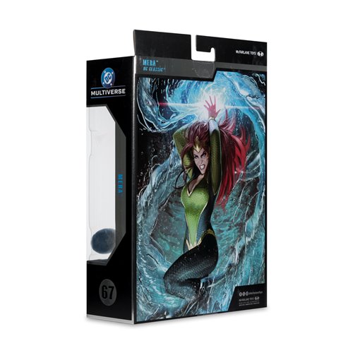 DC Multiverse McFarlane Collector Edition Wave 16 Dark Green Mera DC Classic #67 7-Inch Scale Action Figure