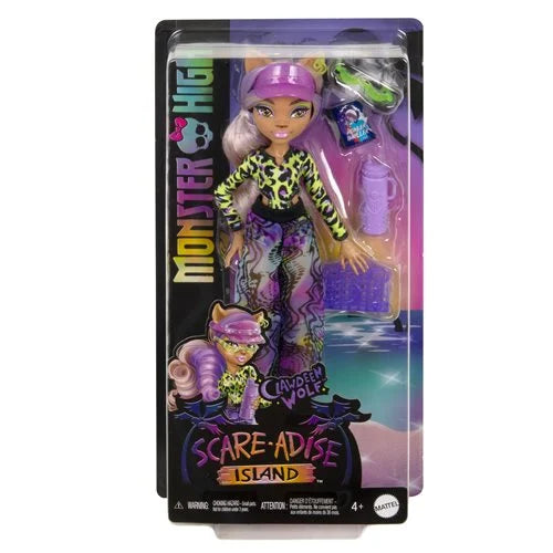 Monster High Scare-Adise Island Clawdeen Wolf Doll