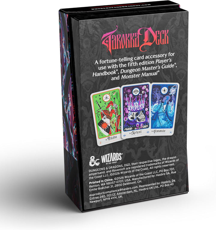 D&D Ravenloft Horrors Within Tarokka Deck