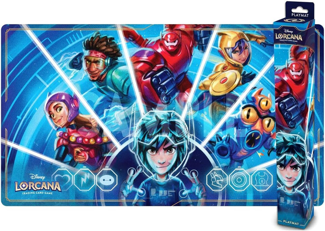 Disney Lorcana TCG: Archazia’s Island Playmat - Big Hero 6: We Could Be Immortals