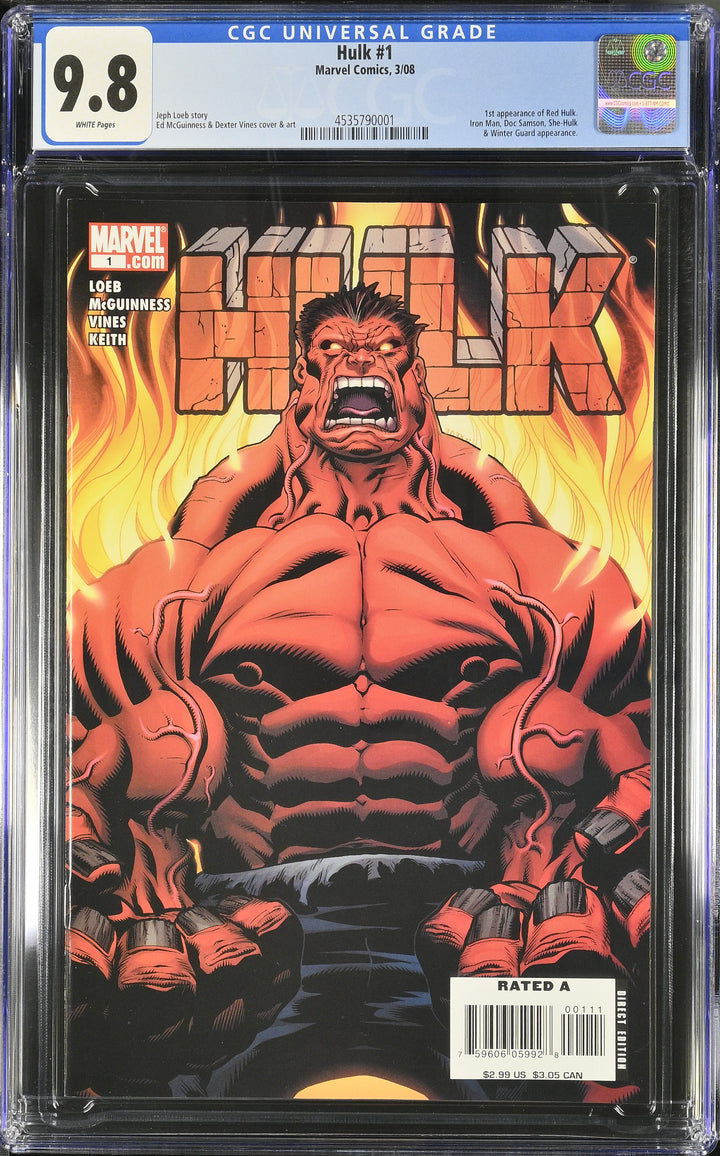 Hulk #1 CGC9.8