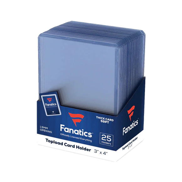 Fanatics 3x4 Toploader 108pt (10 Ct)