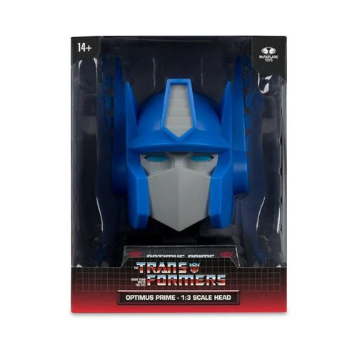 Transformers Optimus Prime 1:3 Scale Head Replica Bust