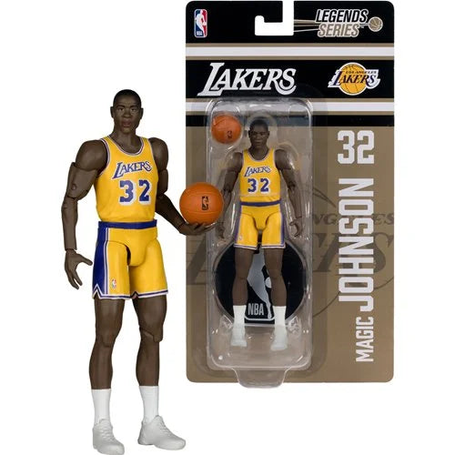 NBA McFarlane's SportsPicks Legends Series Los Angeles Lakers Magic Johnson 6-Inch Action Figure