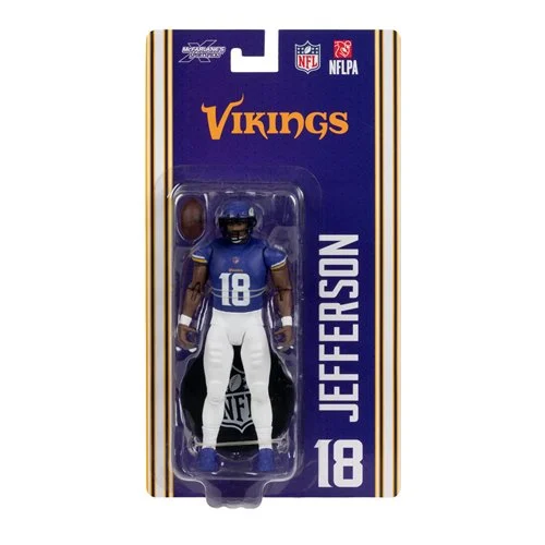 NFL McFarlane SportsPicks Wave 1 Minnesota Vikings Justin Jefferson 6-Inch Action Figure