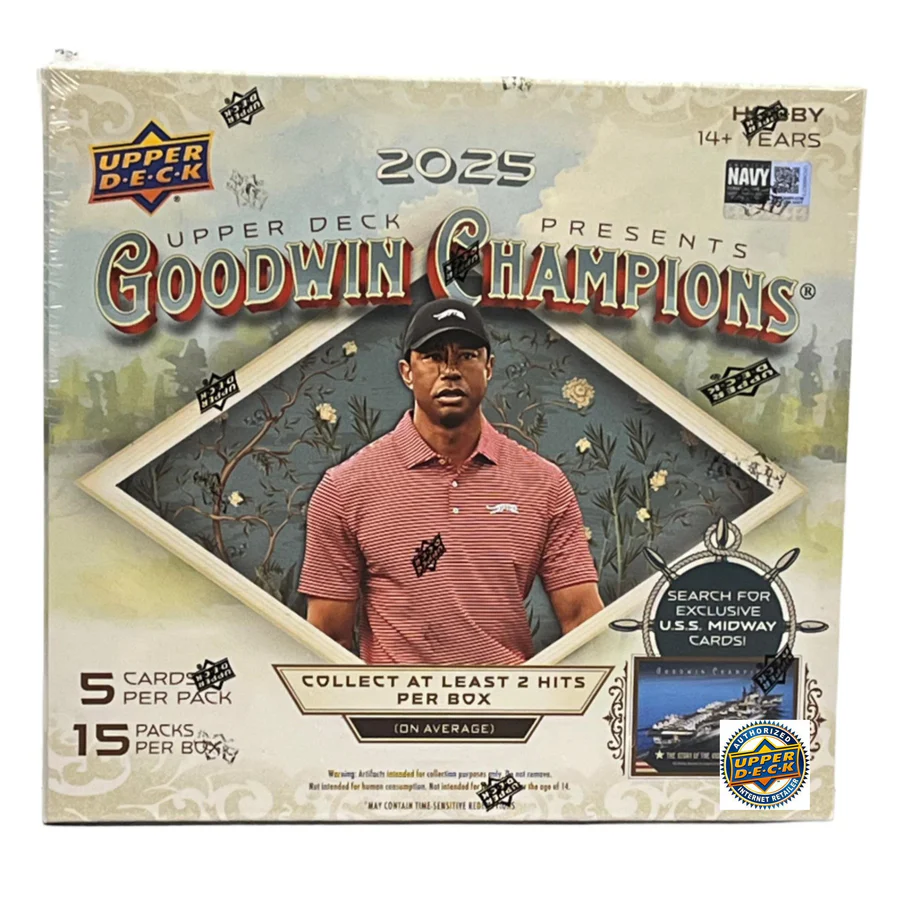 2025 Upper Deck Goodwin Champions Hobby Box (15 Ct)