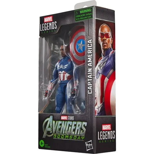 Avengers Doomsday Marvel Legends Series Captain America 6-Inch Action Figure