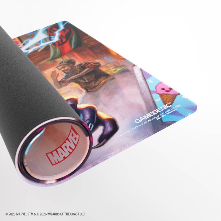Magic the Gathering: Marvel Super Heroes Shiny Playmat - Striking Black Panther