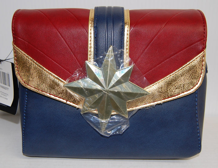 NWT Captain Marvel Crossbody Bag / Purse by Bioworld