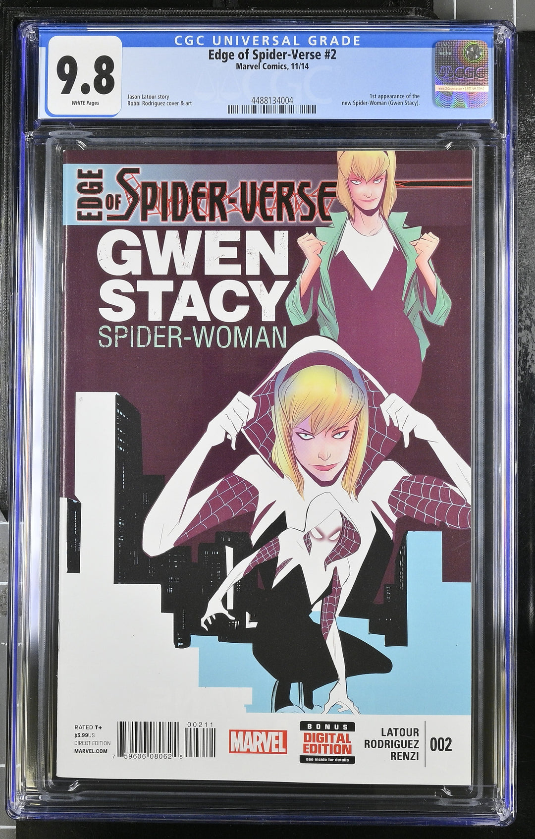 Edge of Spider-Verse #2 CGC 9.8