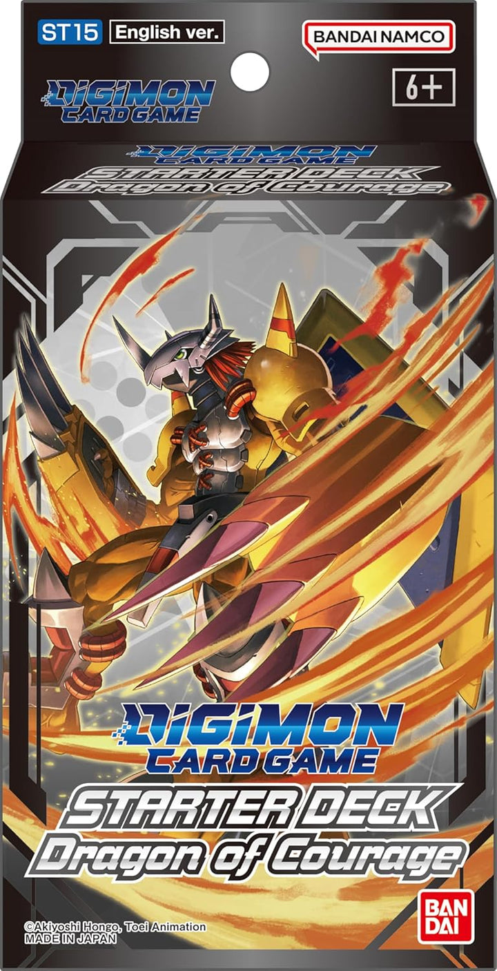 Digimon Card Game: Dragon of Courage Starter Deck [ST-15]