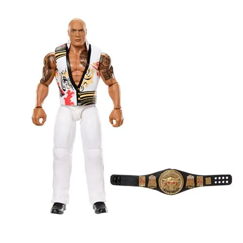 WWE Champions 2026 Wave 2 The Rock with People's Championship Title Action Figure