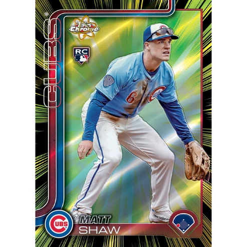 2025 Topps Chrome Baseball Update Series Value Blaster Box