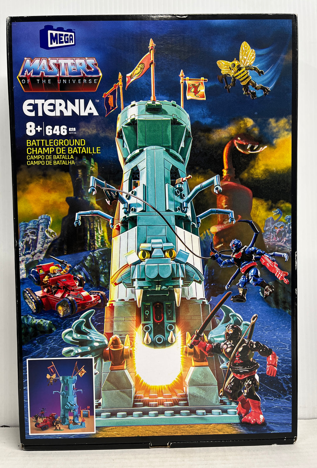 Mattel MEGA Masters of The Universe Eternia Battleground Toy Building Set