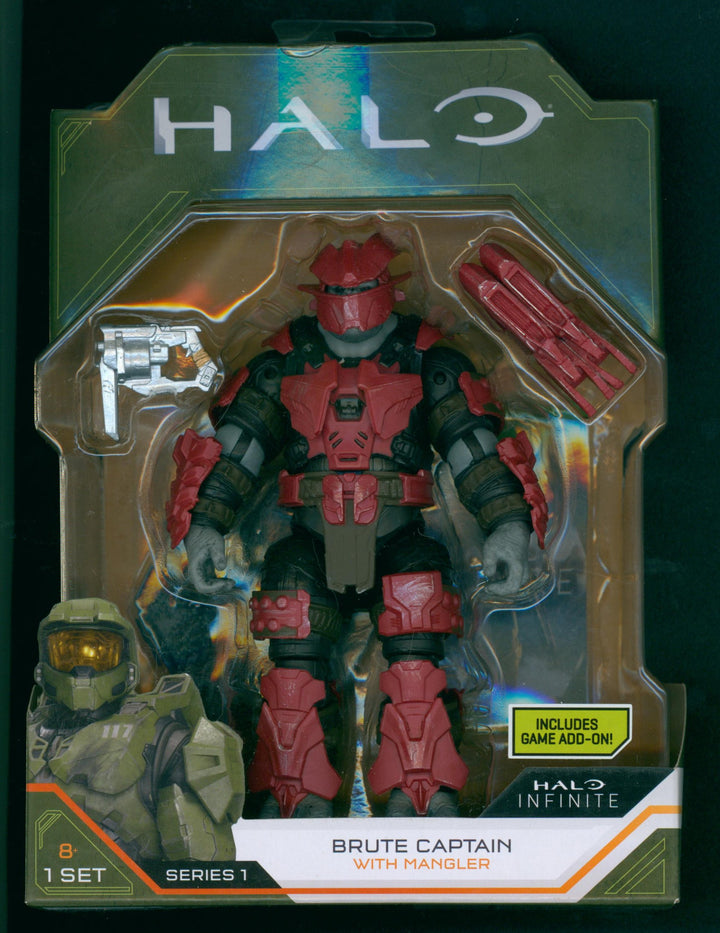 Halo 4 Series 1 Brute Captain w/ Mangler Action Figure