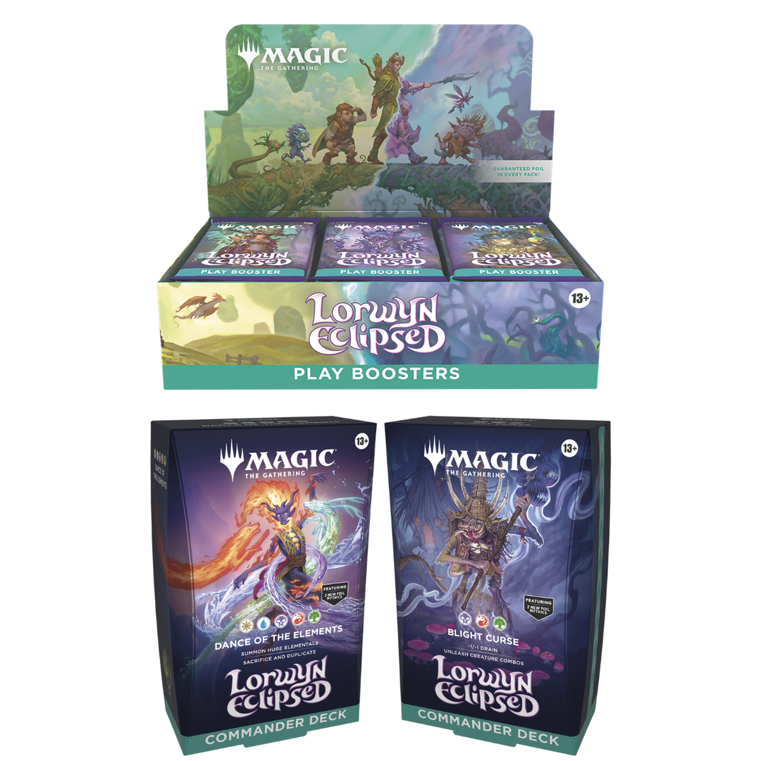 Magic: The Gathering - Lorwyn Eclipsed - Commander Decks & Play Booster Bundle PRE-SALE