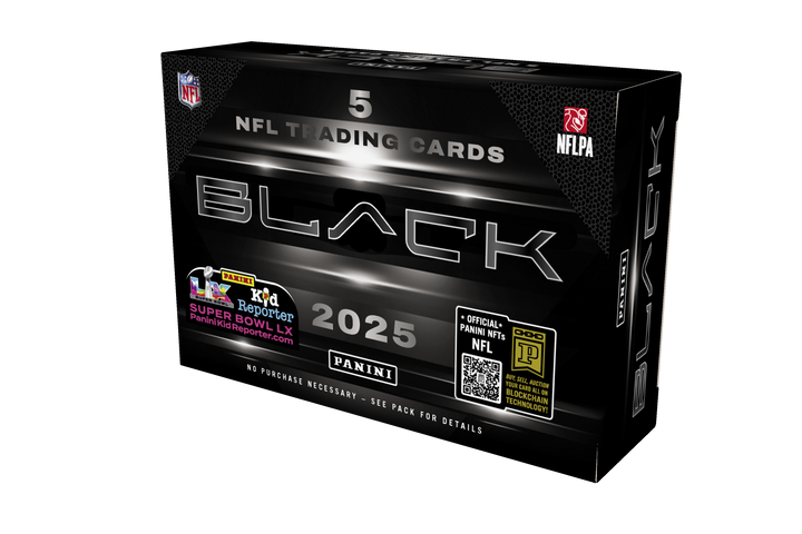 • 2025 Black Football is brimming with stunning designs and superstar-laden checklists, from the 242-card base set (including must-have parallels) to the spectacular case-chase SSPs and everything in between!• From the NFL’s hottest rookies to its...