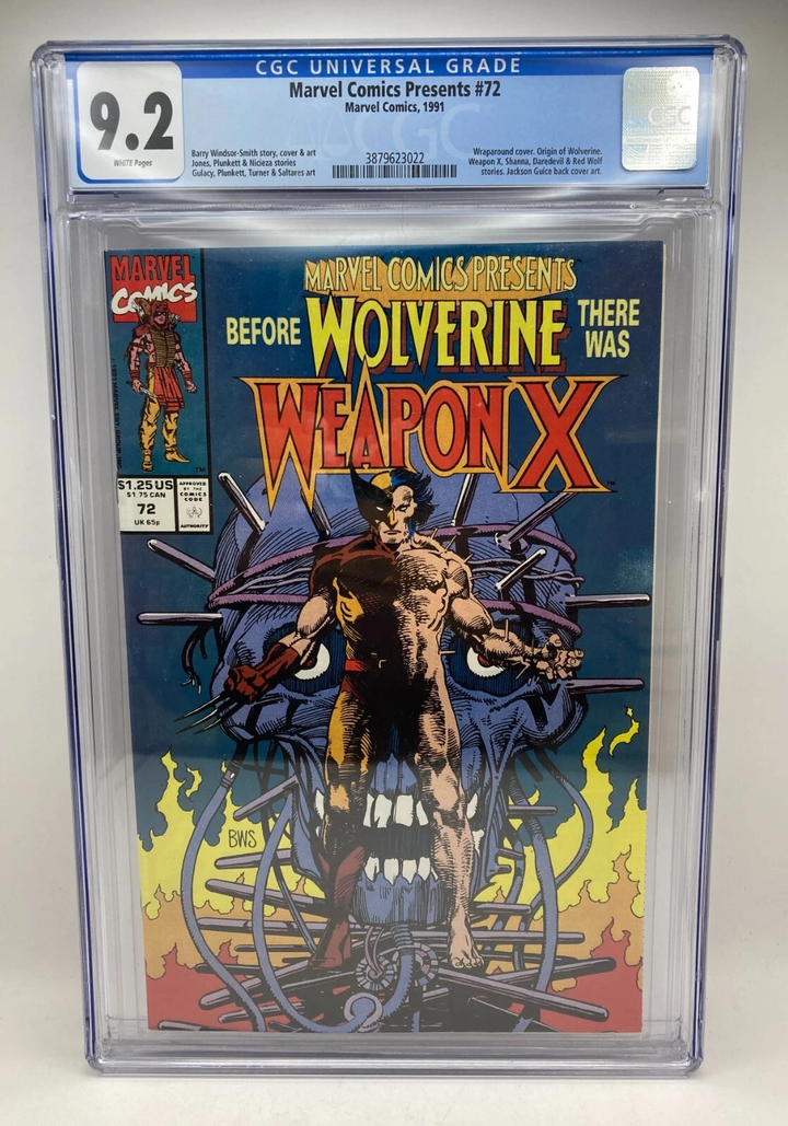 Marvel Comics Presents #72 CGC 9.2