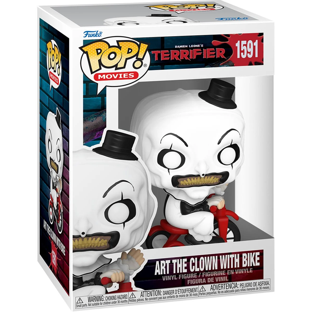Funko Pop! #1591 Terrifier - Art the Clown with Bike