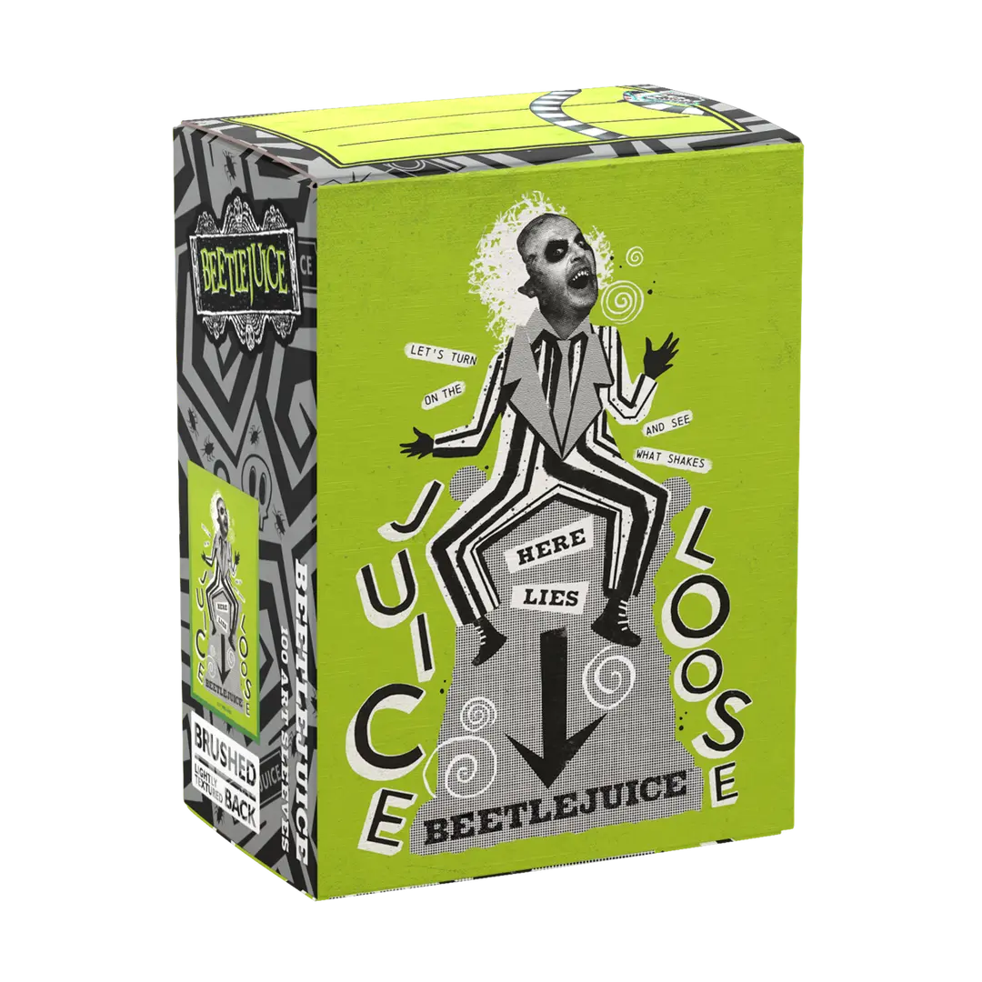 Dragon Shield Card Sleeves - Art: Beetlejuice - Brushed