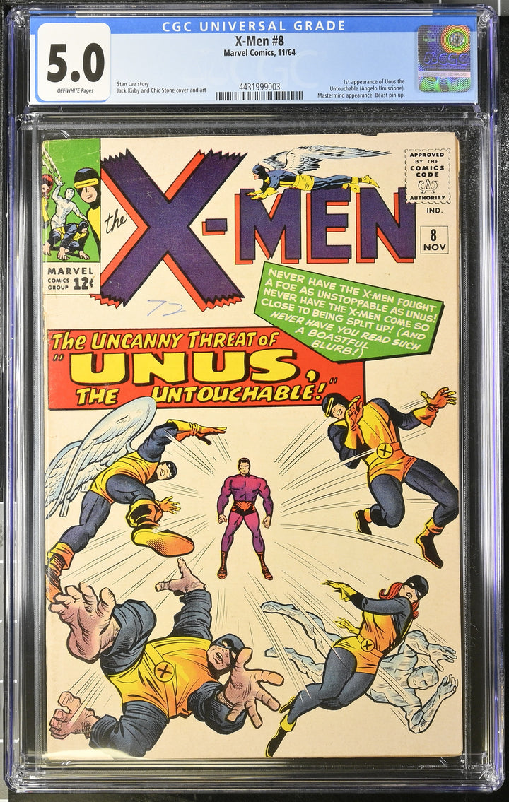 X-Men #8 CGC 5.0