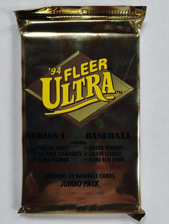 1994 Fleer Ultra Baseball Series 1 Jumbo Pack