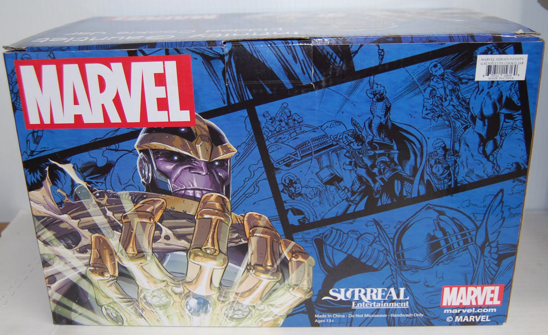 Marvel Infinity Gauntlet Cookie Jar - Yellow 2016 PX Previews USED