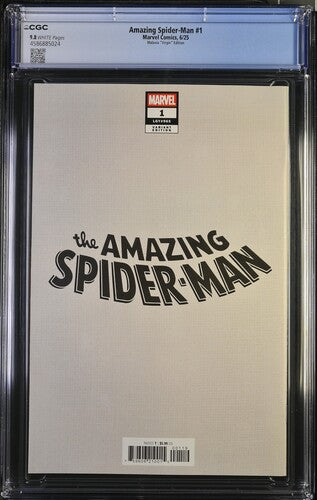 Amazing Spider-Man #1 Malavia "Virgin" Edition CGC 9.8