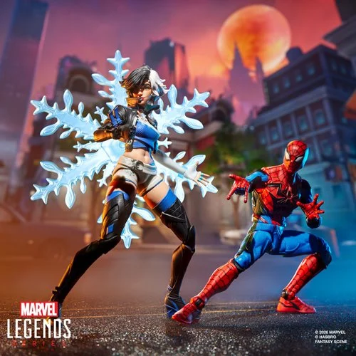 Marvel Legends Series Marvel Rivals Spider-Man and Luna Snow 6-Inch Action Figures
