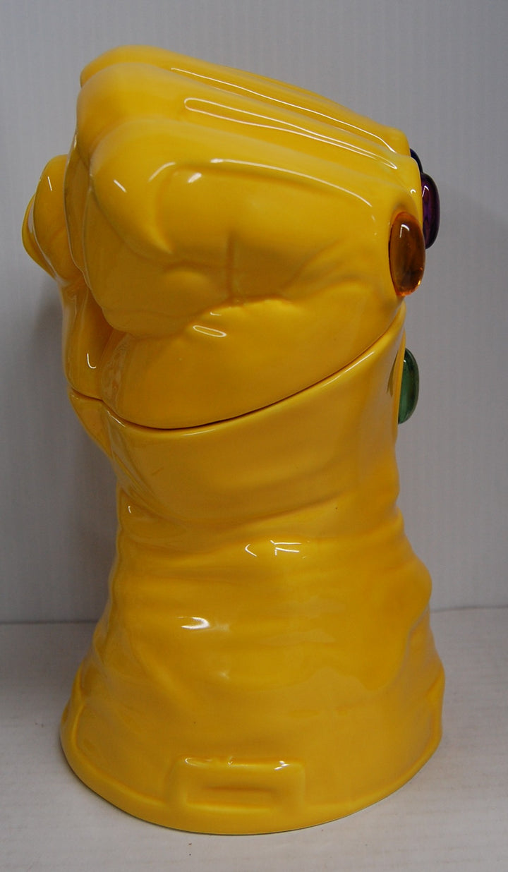 Marvel Infinity Gauntlet Cookie Jar - Yellow 2016 PX Previews USED