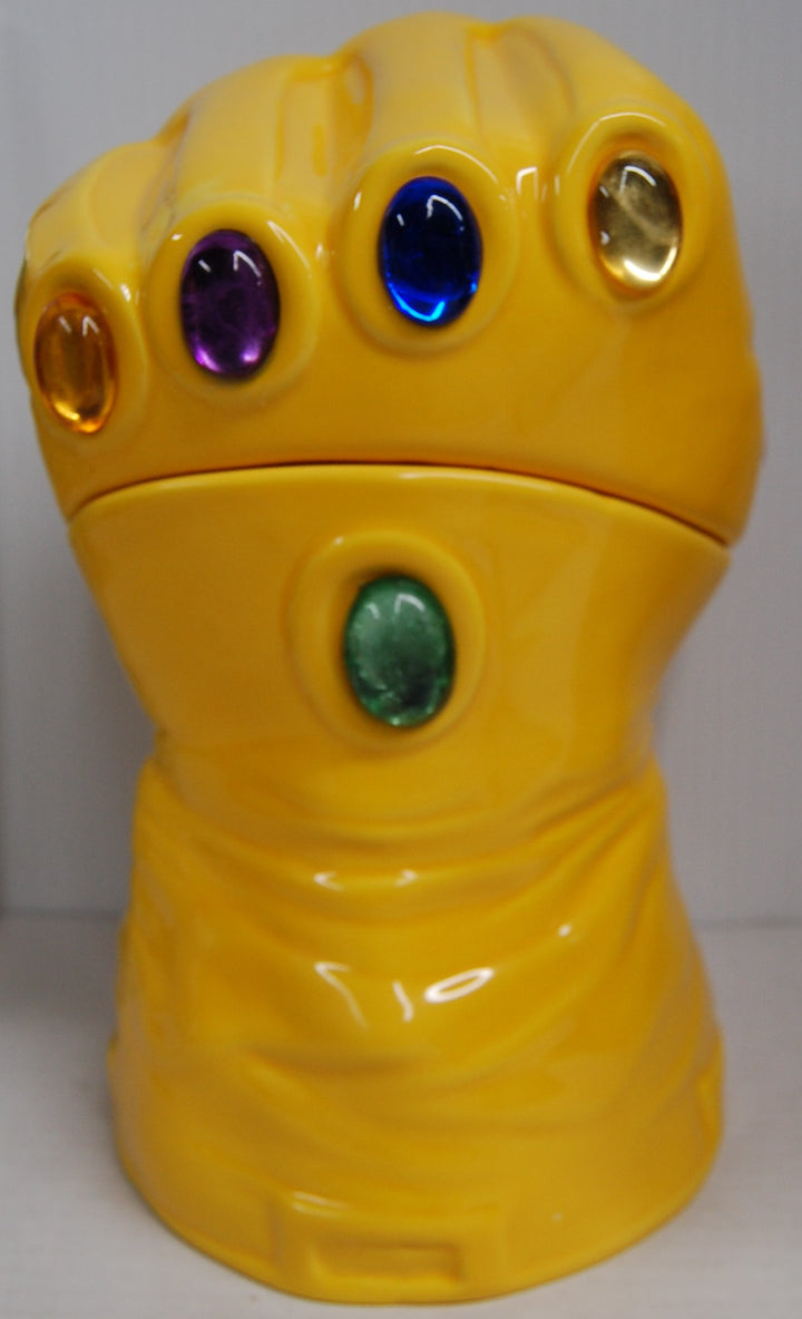 Marvel Infinity Gauntlet Cookie Jar - Yellow 2016 PX Previews USED