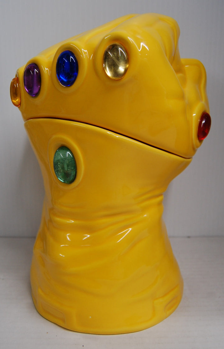 Marvel Infinity Gauntlet Cookie Jar - Yellow 2016 PX Previews USED