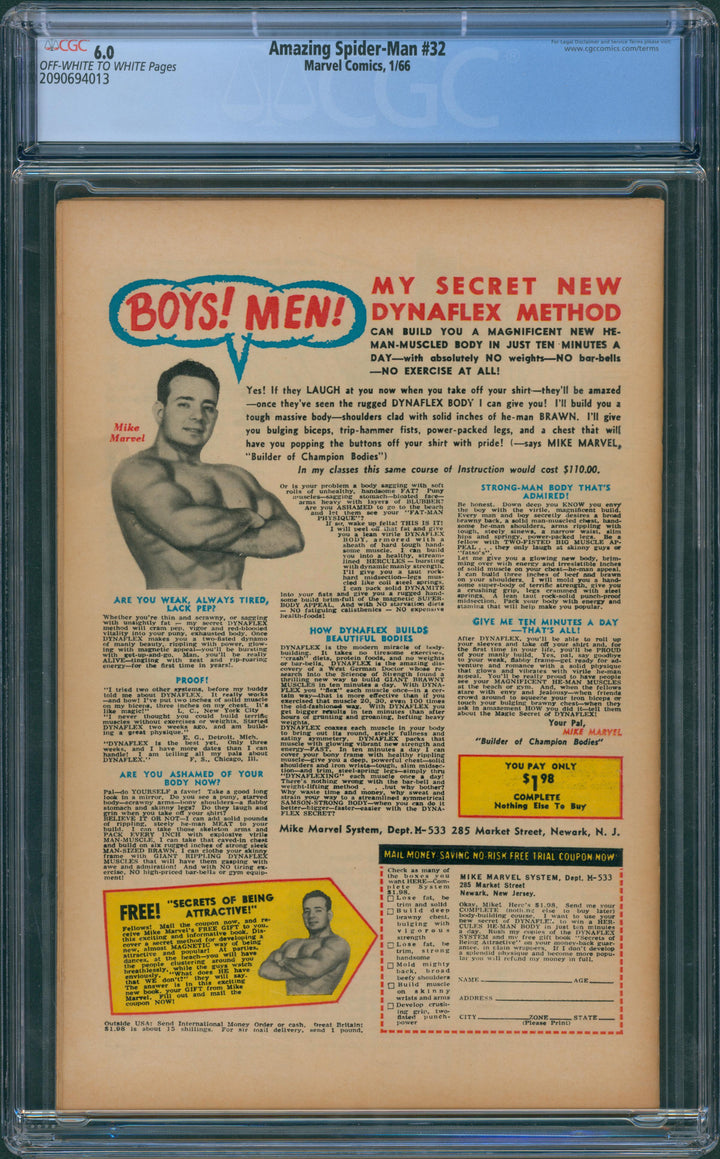 Amazing Spider-Man #32 CGC 6.0
