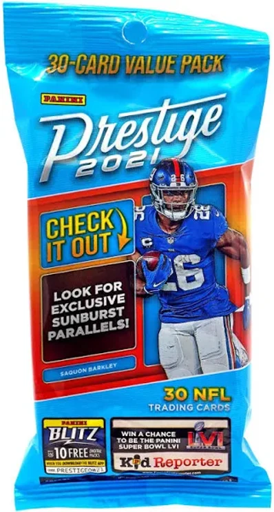 2021 Panini Prestige Football Fat Pack