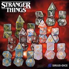 Sirius Dice: 7 Ct Stranger Things Adventure Dice - Will
