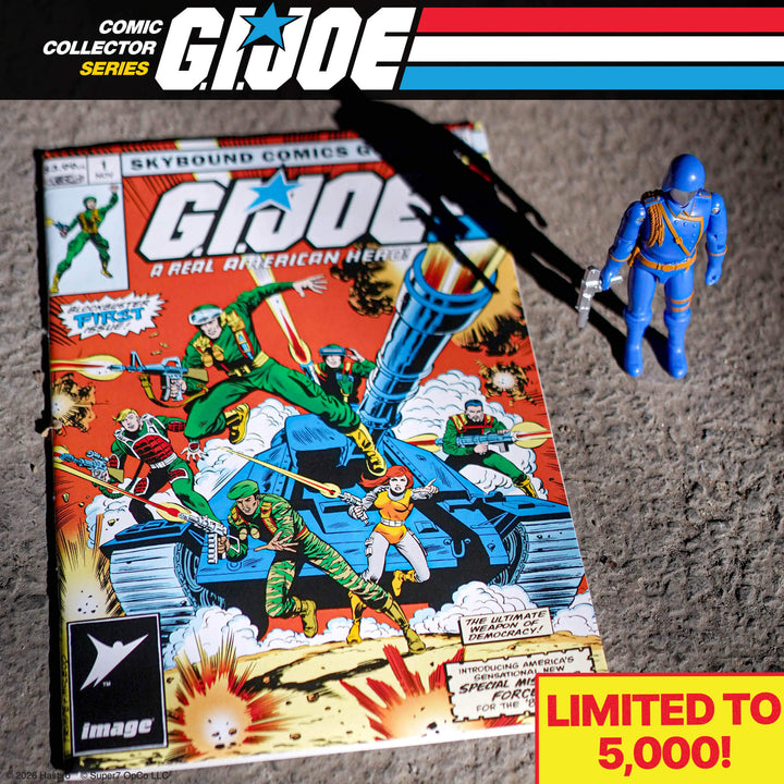 G.I. Joe Cobra Commander Skybound Comic Box Series #1 3 3/4-Inch ReAction+ Figure