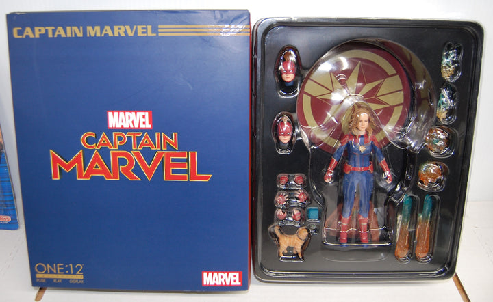 Mezco One:12 Collective Captain Marvel 6" Figure 2019 Complete