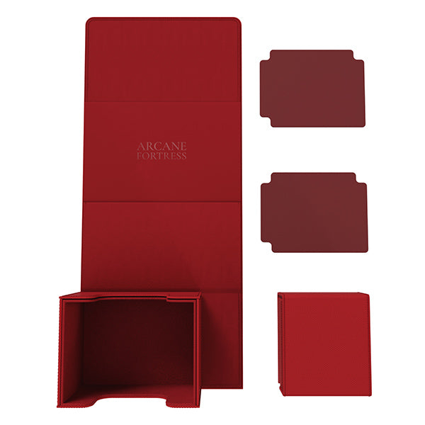 Arcane Fortress: Deck Vault: Radiant 100+ Deluxe - Red