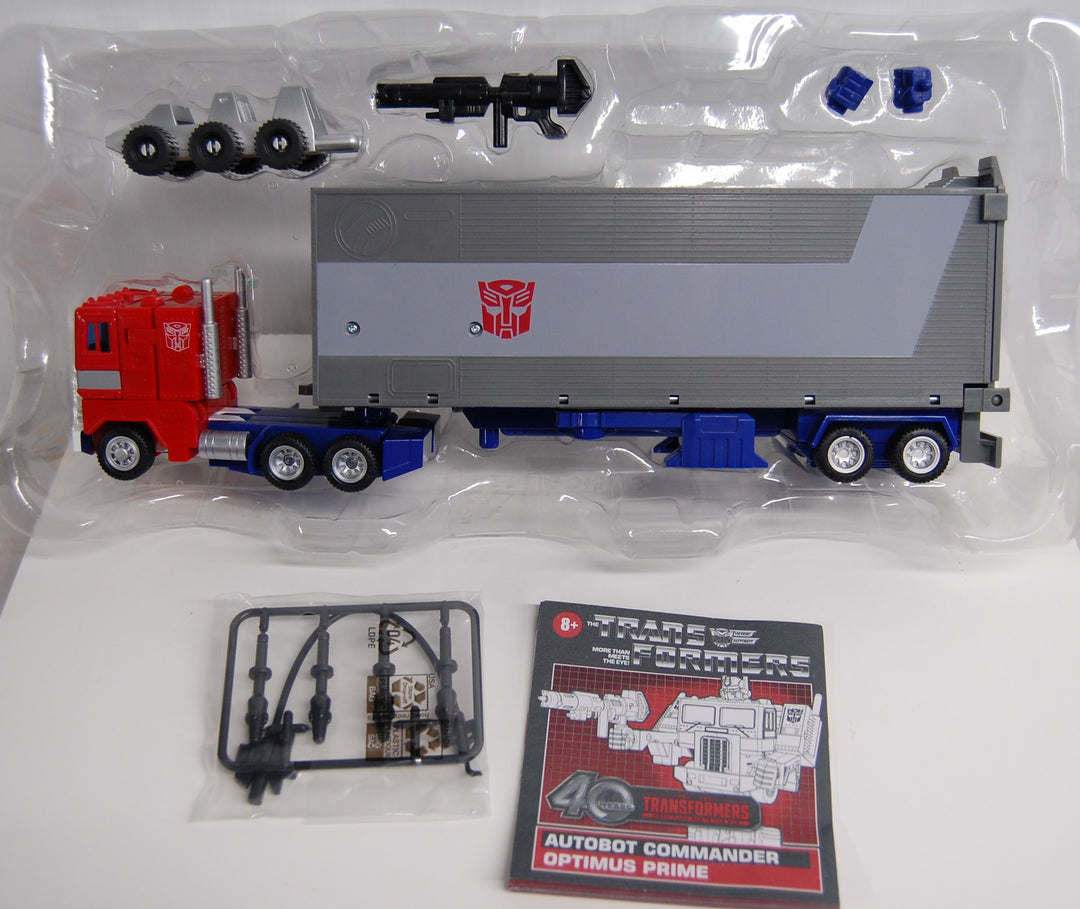 Transformers G1 40th Anniversary Retro Autobot Commander Optimus Prime (Open Box)