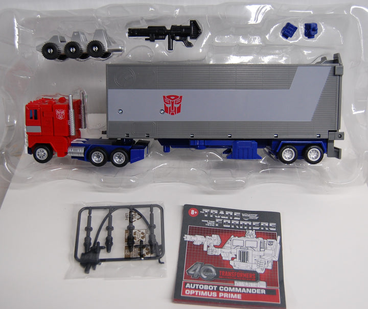 Transformers G1 40th Anniversary Retro Autobot Commander Optimus Prime (Open Box)