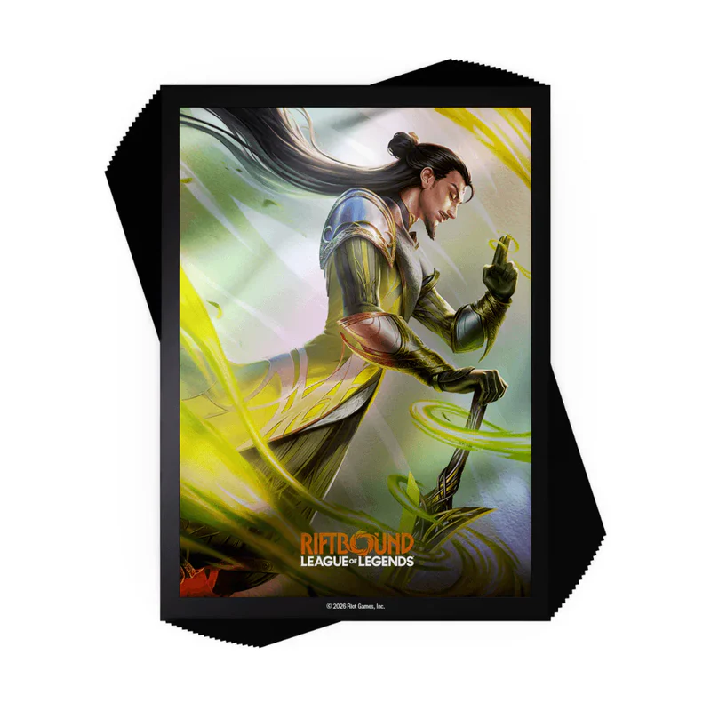 Riftbound TCG: Unleashed Art Sleeves - Master Yi Wuju Master (100 Ct)