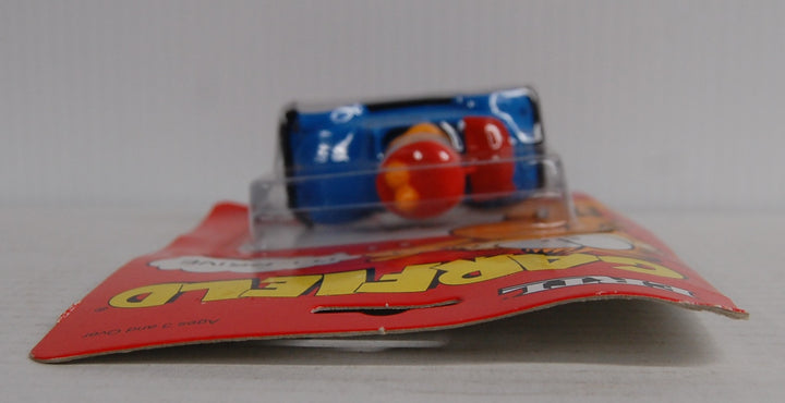Ertl 1990 Garfield in Blue Convertible "I'll Drive" Die-Cast (Card Wear)