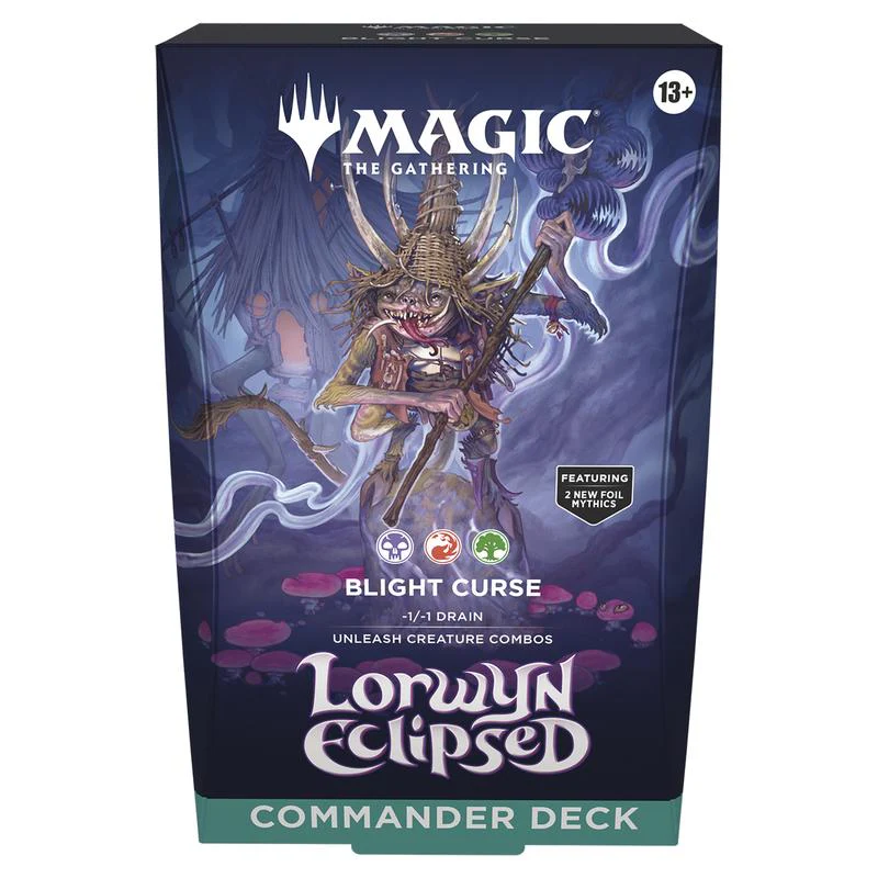 Magic: The Gathering - Lorwyn Eclipsed Commander Deck - Blight Curse PRE-SALE