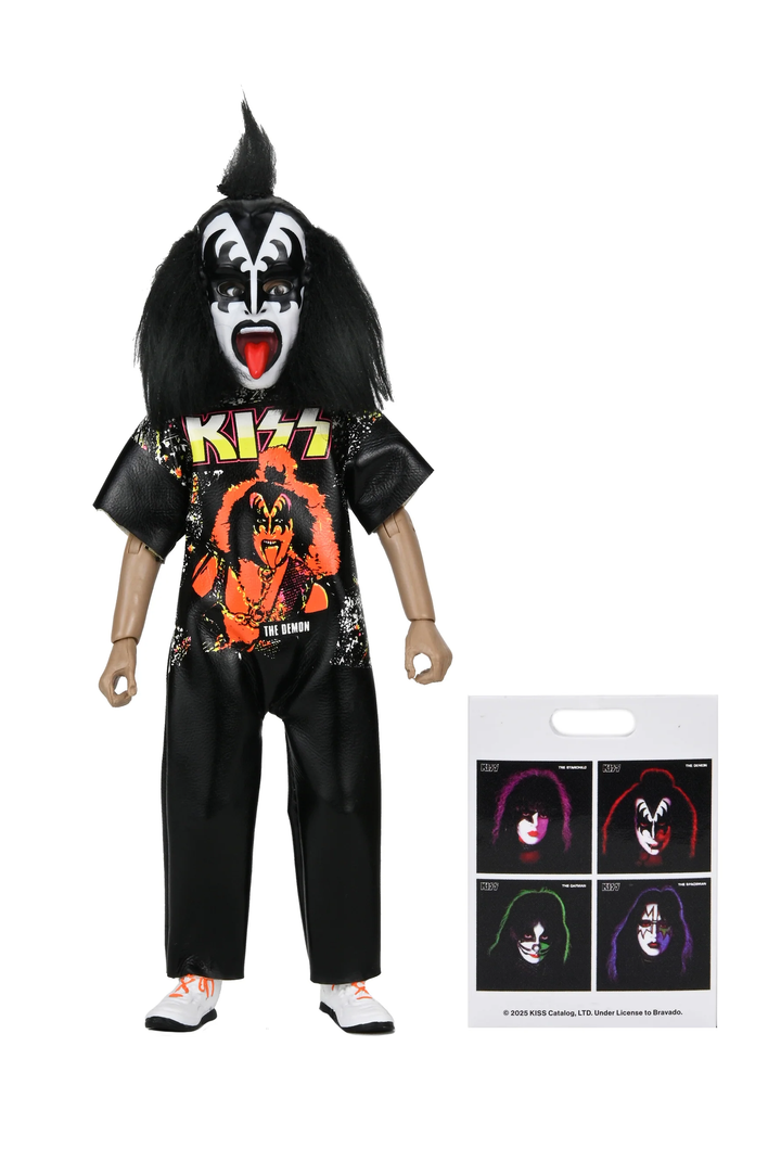 KISS x Ben Cooper Costume Kids Collection - The Starchild, The Demon, The Spaceman & The Catman Costumed Action Figure Bundle