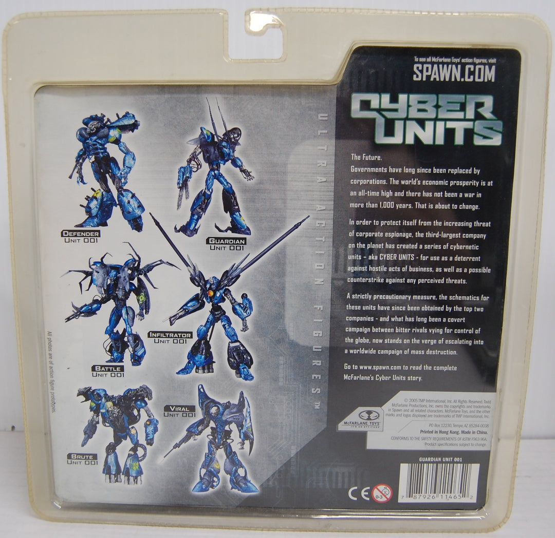 Spawn Cyber Units - Guardian Unit 001 (Red) Action Figure 2005
