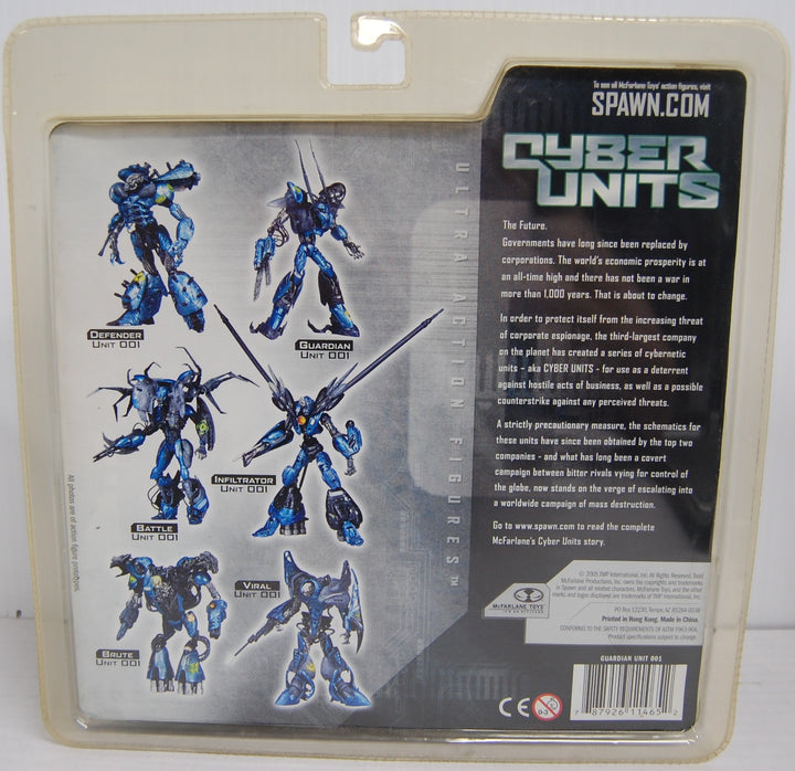 Spawn Cyber Units - Guardian Unit 001 (Red) Action Figure 2005
